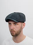 Кепка STETSON арт. 6847306 HATTERAS CALF SPLIT (темно-синий)